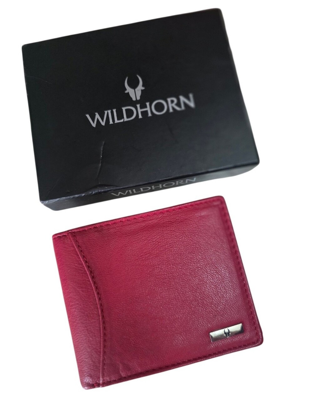 Wildhorn Men's Wallet Leather With Coin Zipper Inside